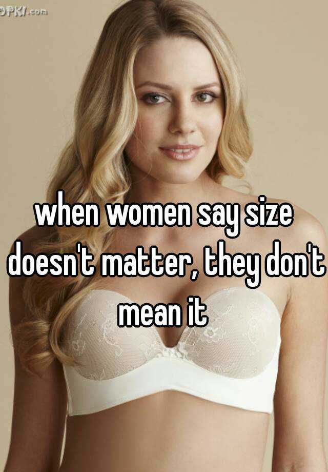 To most people, "penis size"... 
