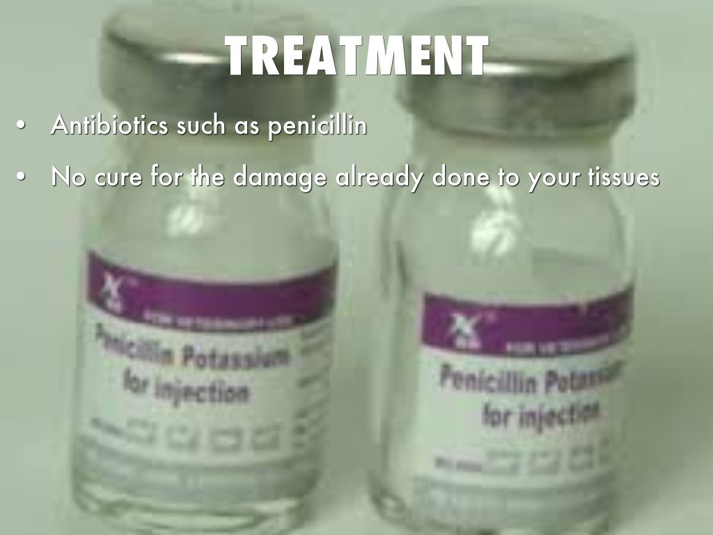 Острый пенициллин